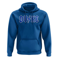 Vintage Duke Last Name Sports Style Hoodie Vintage Lightning Bold Gothic Font Graphic Basketball Fans