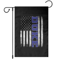 Vintage Duke Name American Flag Garden Flag Retro Sport Basketball Fans