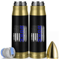 Vintage Duke Name American Flag Bullet Tumbler Retro Sport Basketball Fans