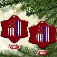 Vintage Duke Name American Flag Ceramic Ornament Retro Sport Basketball Fans
