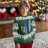 Vintage Duke Name American Flag Ugly Christmas Sweater Retro Sport Basketball Fans