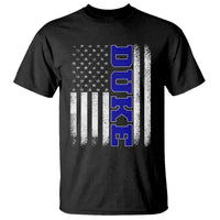 Vintage Duke Name American Flag T Shirt Retro Sport Basketball Fans