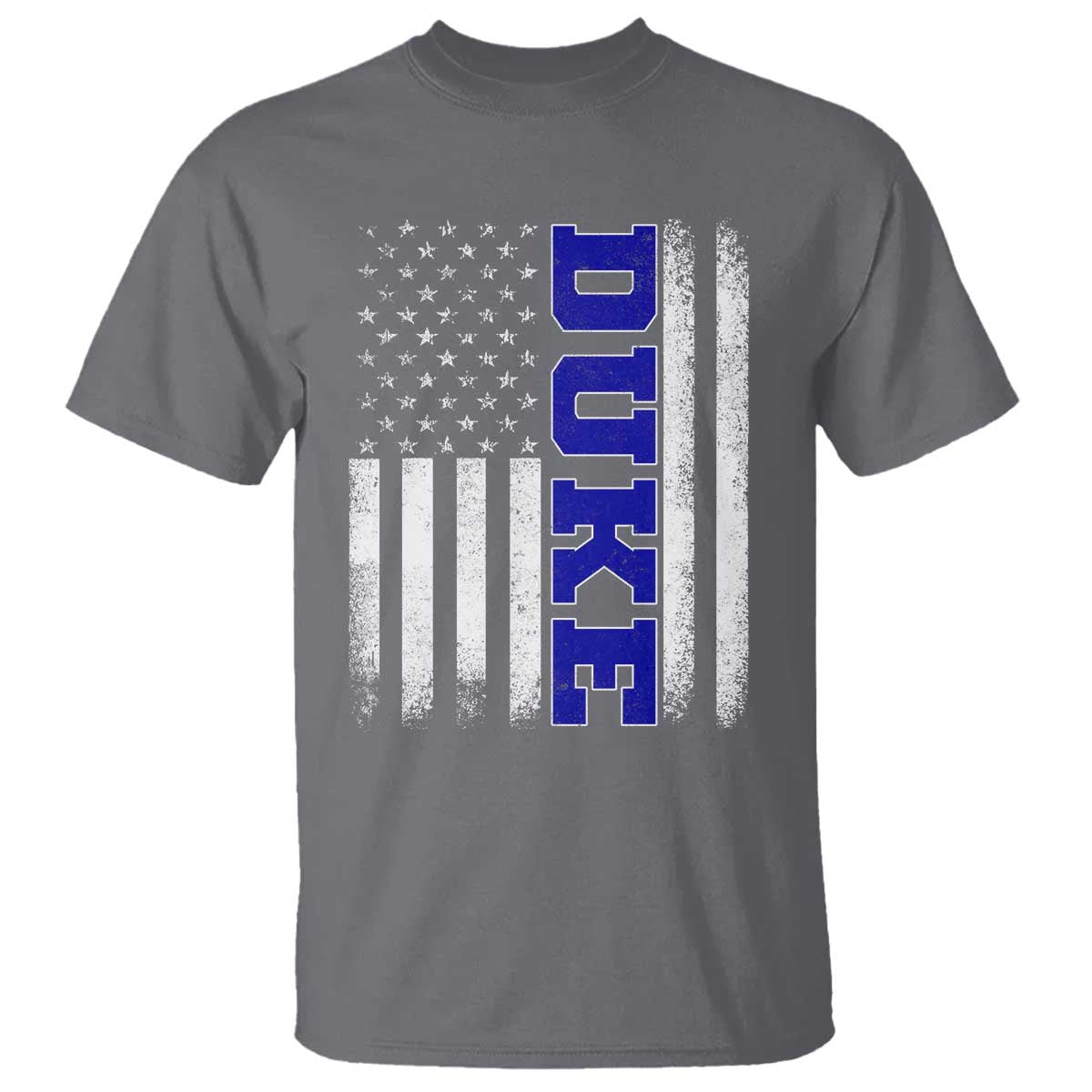 Vintage Duke Name American Flag T Shirt Retro Sport Basketball Fans