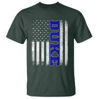 Vintage Duke Name American Flag T Shirt Retro Sport Basketball Fans