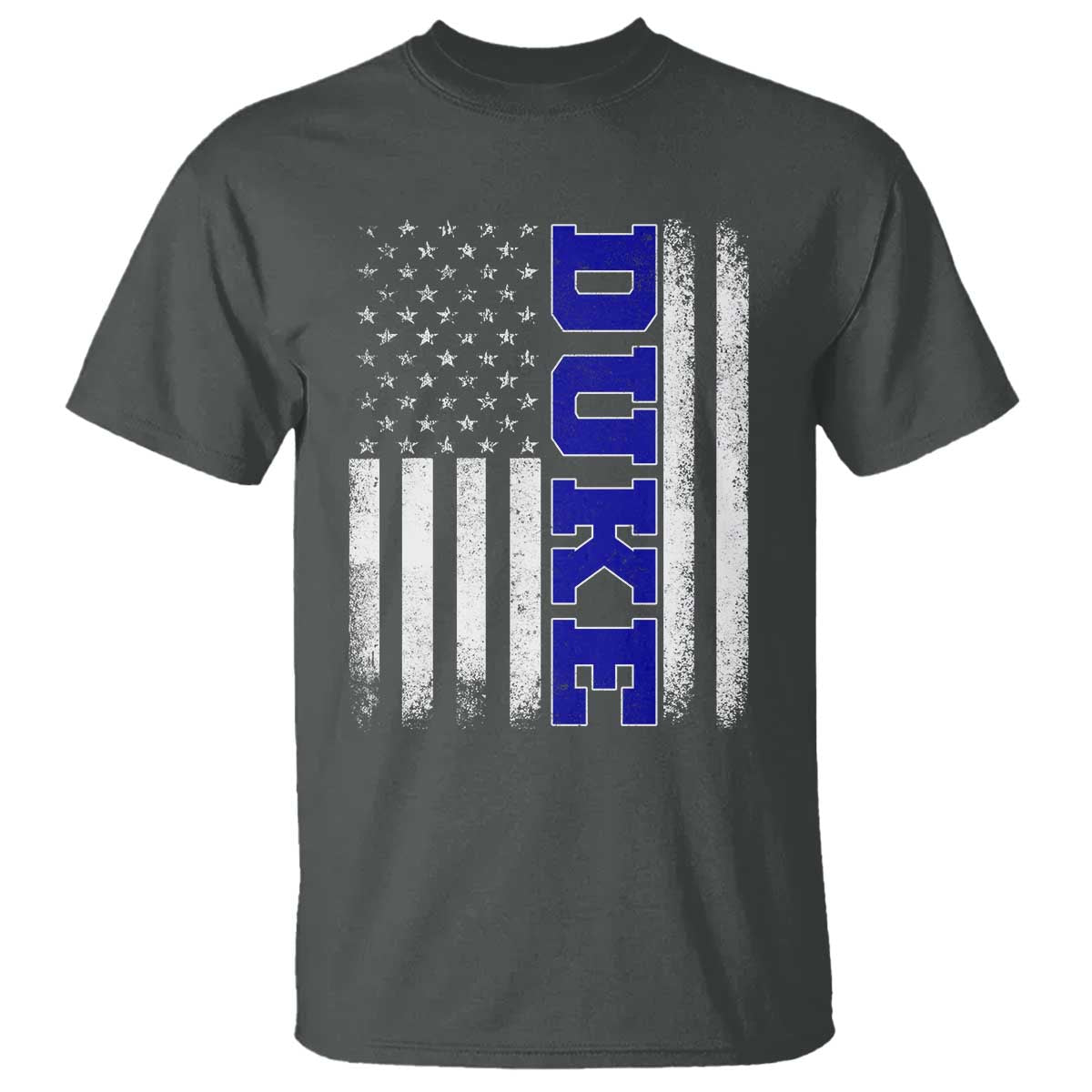 Vintage Duke Name American Flag T Shirt Retro Sport Basketball Fans