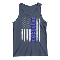 Vintage Duke Name American Flag Tank Top Retro Sport Basketball Fans
