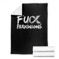 Fuck Parkinsons Throw Blanket Parkinsons Disease Awareness Month