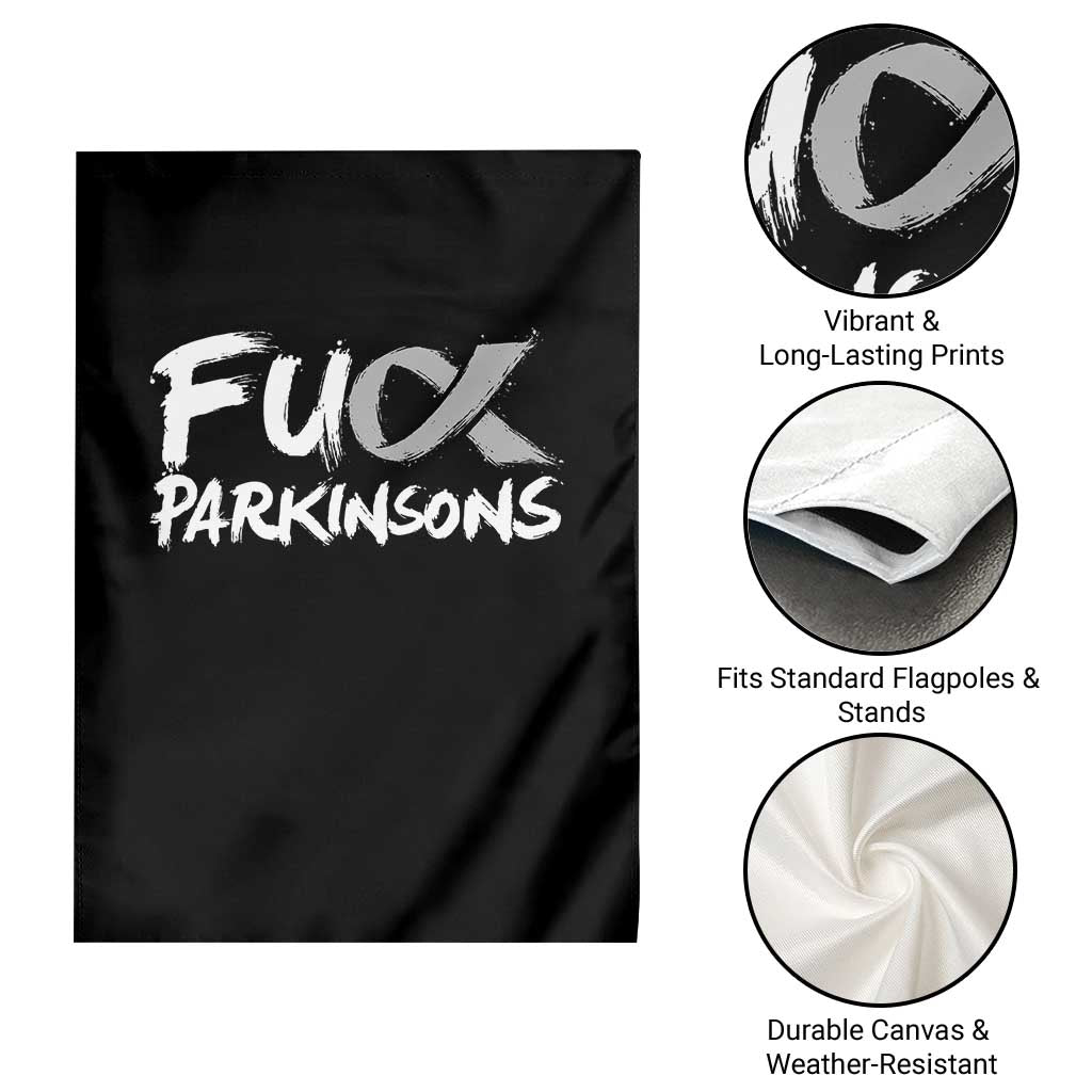 Fuck Parkinsons Garden Flag Parkinsons Disease Awareness Month