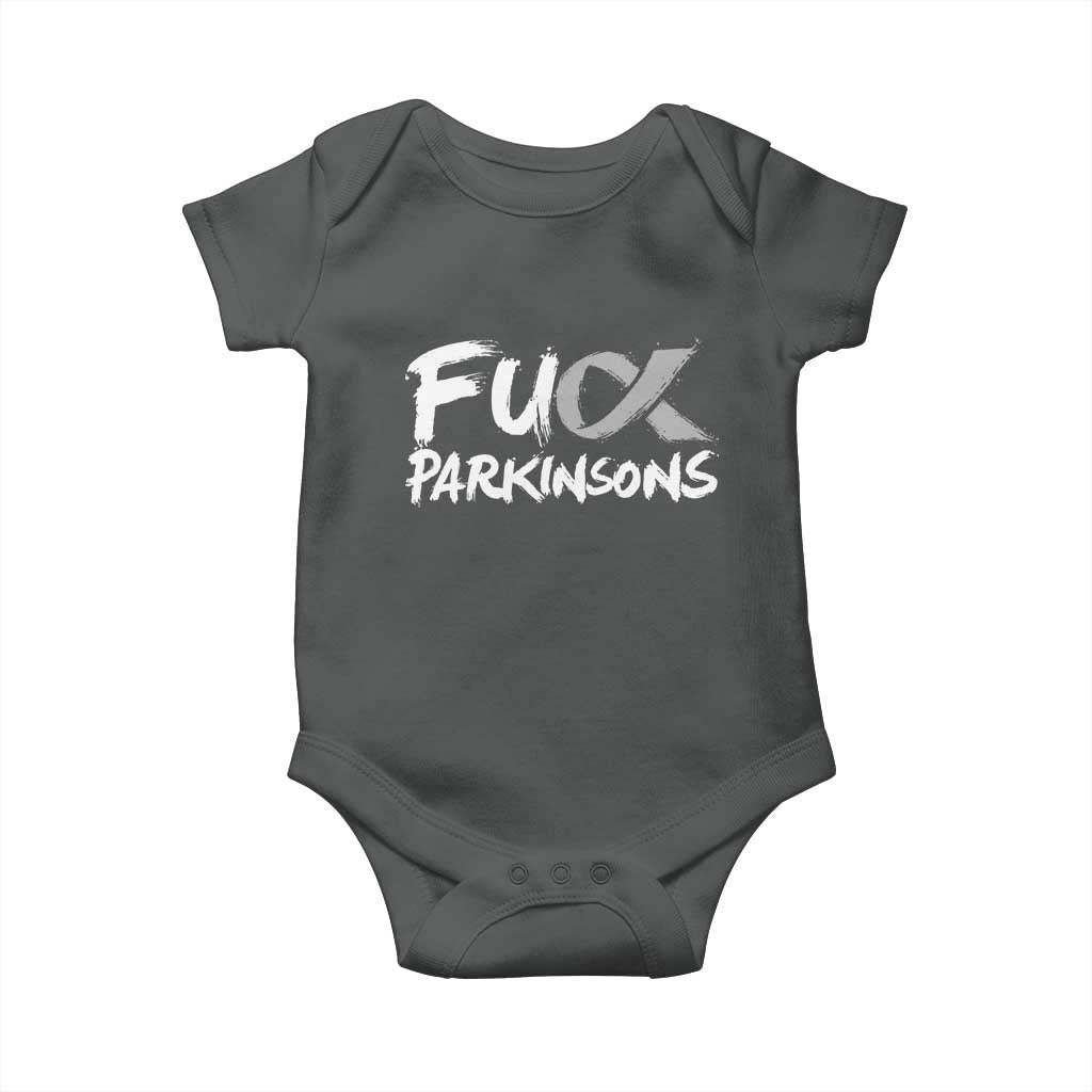 Fuck Parkinsons Baby Onesie Parkinsons Disease Awareness Month