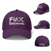 Fuck Parkinsons Baseball Cap Parkinsons Disease Awareness Month