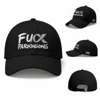 Fuck Parkinsons Baseball Cap Parkinsons Disease Awareness Month