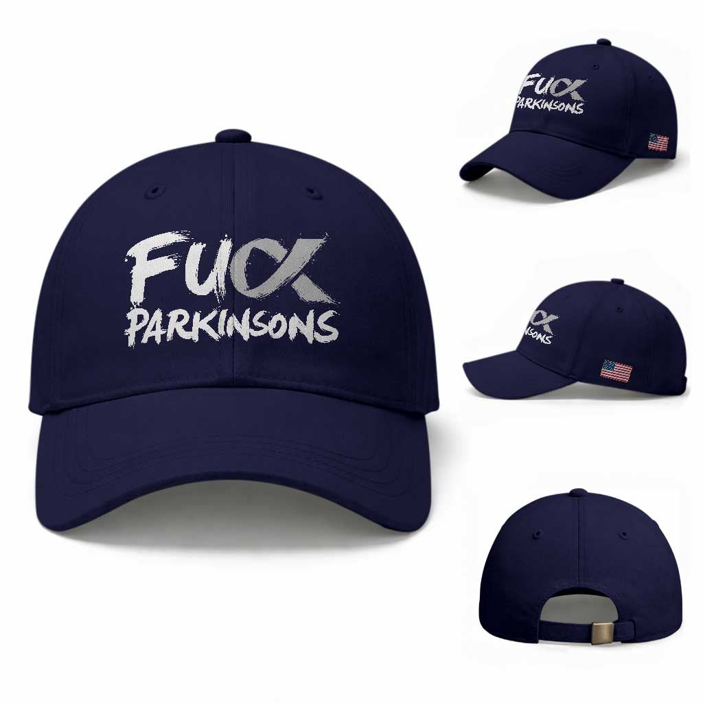 Fuck Parkinsons Baseball Cap Parkinsons Disease Awareness Month