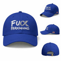 Fuck Parkinsons Baseball Cap Parkinsons Disease Awareness Month