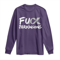 Fuck Parkinsons Long Sleeve Shirt Parkinsons Disease Awareness Month