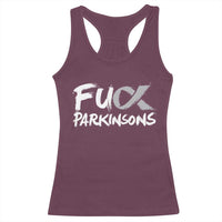 Fuck Parkinsons Racerback Tank Top Parkinsons Disease Awareness Month