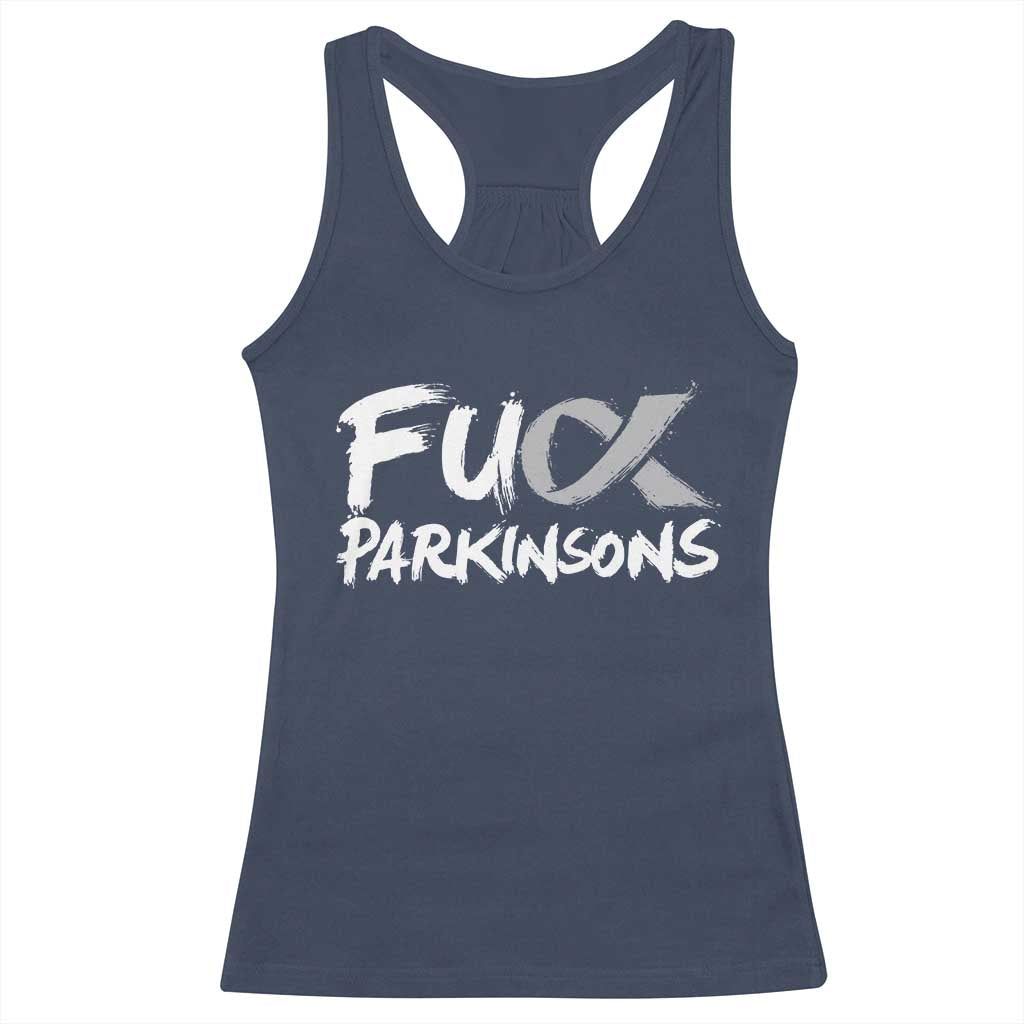 Fuck Parkinsons Racerback Tank Top Parkinsons Disease Awareness Month