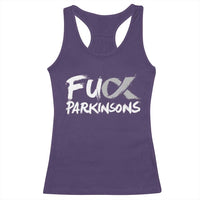 Fuck Parkinsons Racerback Tank Top Parkinsons Disease Awareness Month