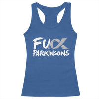Fuck Parkinsons Racerback Tank Top Parkinsons Disease Awareness Month