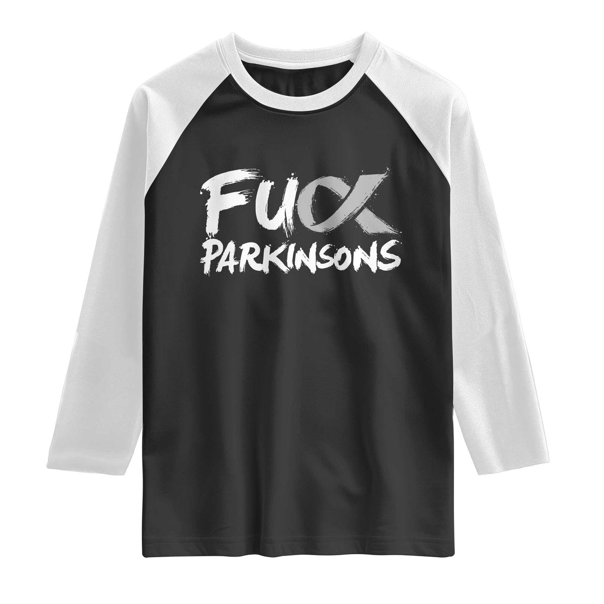 Fuck Parkinsons Raglan Shirt Parkinsons Disease Awareness Month
