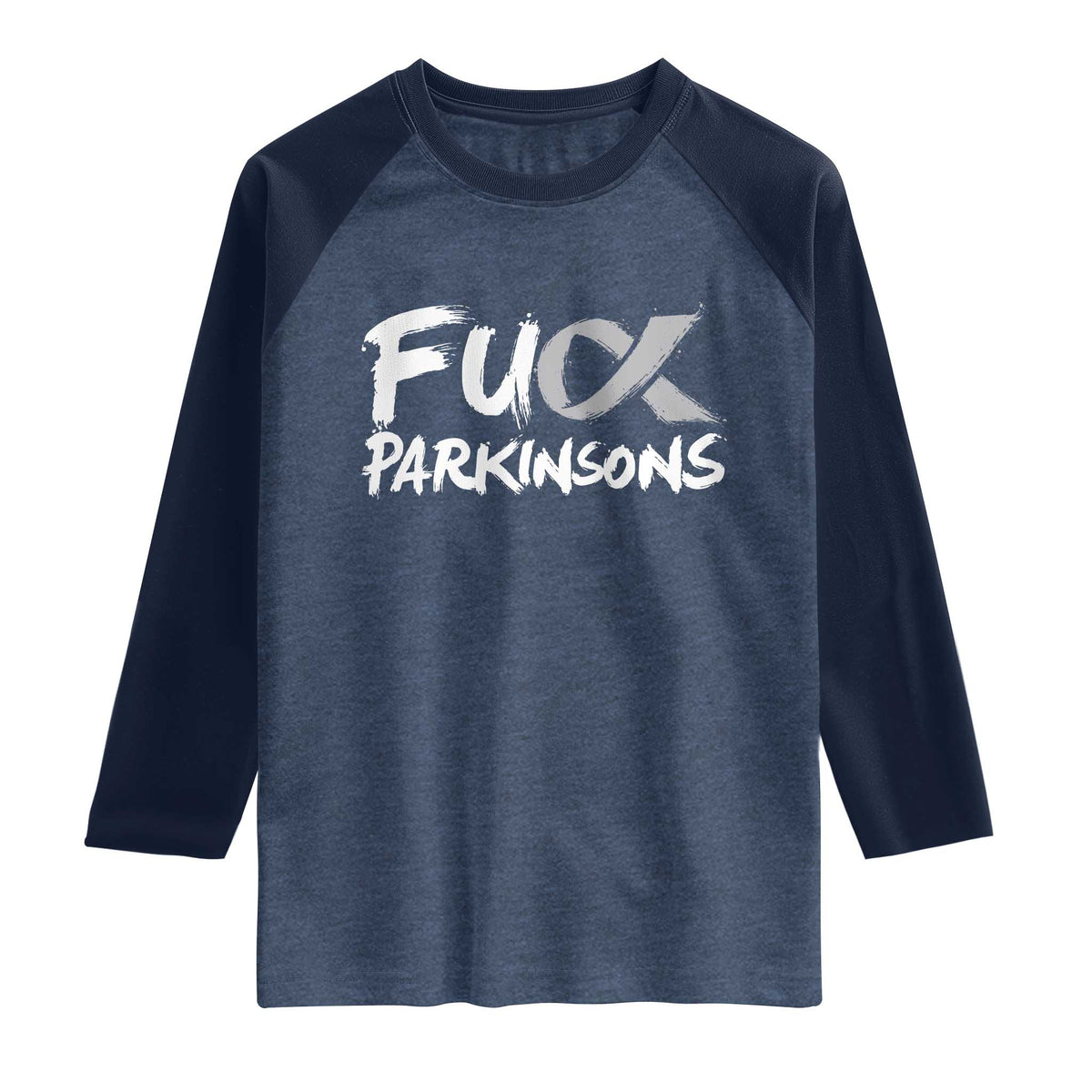 Fuck Parkinsons Raglan Shirt Parkinsons Disease Awareness Month