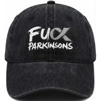 Fuck Parkinsons Washed Cotton Baseball Cap Parkinsons Disease Awareness Month