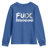 Fuck Parkinsons Youth Sweatshirt Parkinsons Disease Awareness Month
