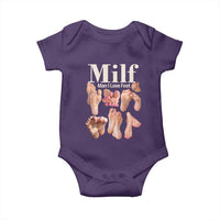 MILF Man I Love Feet Baby Onesie Funny Sexy Inappropriate Saying Quote