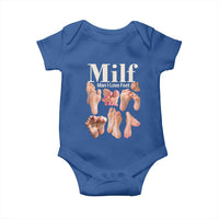 MILF Man I Love Feet Baby Onesie Funny Sexy Inappropriate Saying Quote