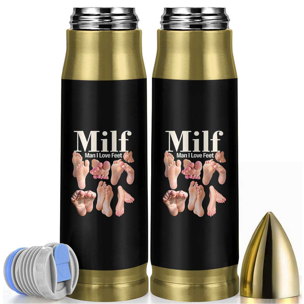 MILF Man I Love Feet Bullet Tumbler Funny Sexy Inappropriate Saying Quote