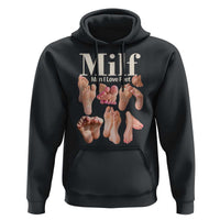 MILF Man I Love Feet Hoodie Funny Sexy Inappropriate Saying Quote