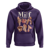 MILF Man I Love Feet Hoodie Funny Sexy Inappropriate Saying Quote