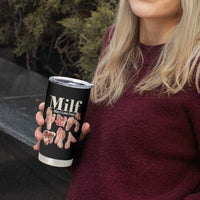 MILF Man I Love Feet Tumbler Cup Funny Sexy Inappropriate Saying Quote