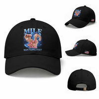 Inappropriate Adult Baseball Cap Vintage Bootleg MILF Man I Love Feet