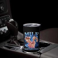 Inappropriate Adult Tumbler Cup Vintage Bootleg MILF Man I Love Feet