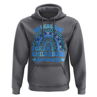 We Wear Blue Child Abuse Prevention Hoodie