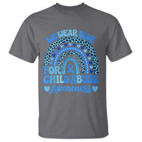 We Wear Blue Child Abuse Prevention T Shirt