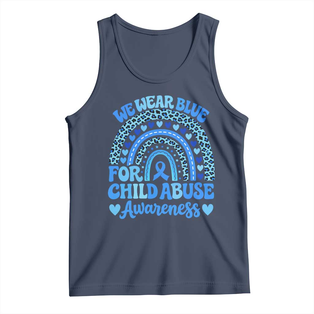 We Wear Blue Child Abuse Prevention Tank Top
