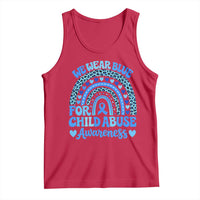 We Wear Blue Child Abuse Prevention Tank Top