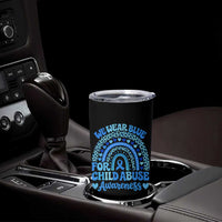We Wear Blue Child Abuse Prevention Tumbler Cup