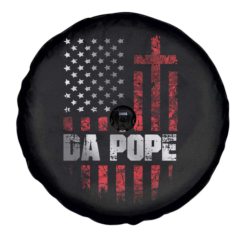 Da Pope Leo XIV Spare Tire Cover From America Chicago America US Flag