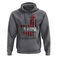 Da Pope Leo XIV Hoodie From America Chicago America US Flag