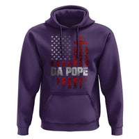 Da Pope Leo XIV Hoodie From America Chicago America US Flag