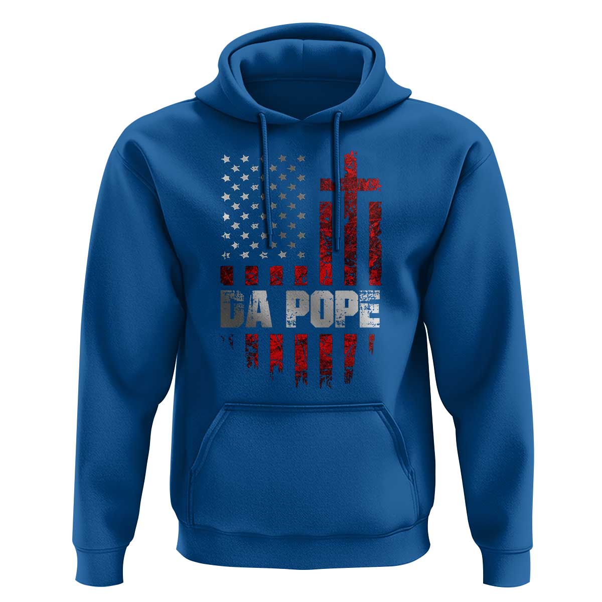 Da Pope Leo XIV Hoodie From America Chicago America US Flag