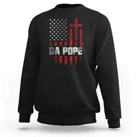 Da Pope Leo XIV Sweatshirt From America Chicago America US Flag