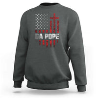 Da Pope Leo XIV Sweatshirt From America Chicago America US Flag