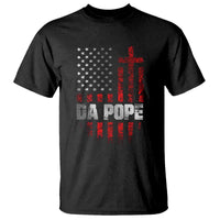 Da Pope Leo XIV T Shirt From America Chicago America US Flag
