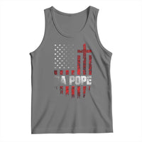 Da Pope Leo XIV Tank Top From America Chicago America US Flag