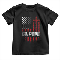 Da Pope Leo XIV Toddler T Shirt From America Chicago America US Flag