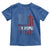 Da Pope Leo XIV Toddler T Shirt From America Chicago America US Flag