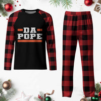 Da Pope Leo XIV Plaid Pajama Set From America Chicago - Wonder Print Shop